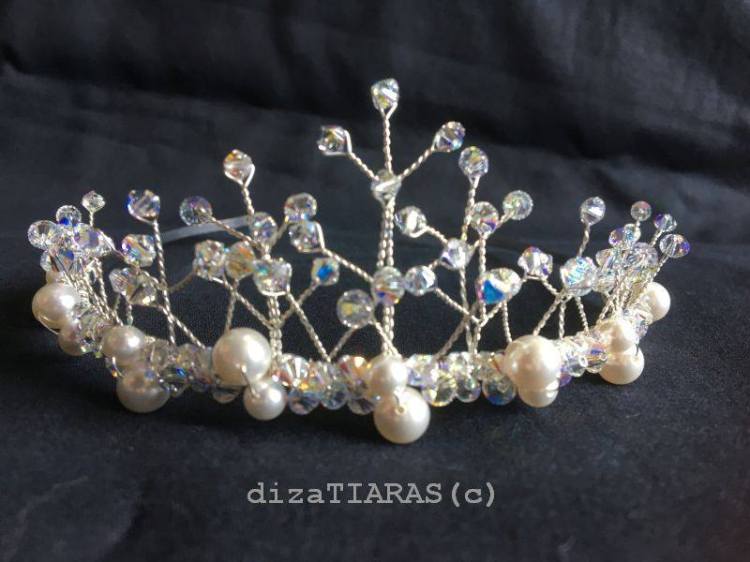 Crystal tiara